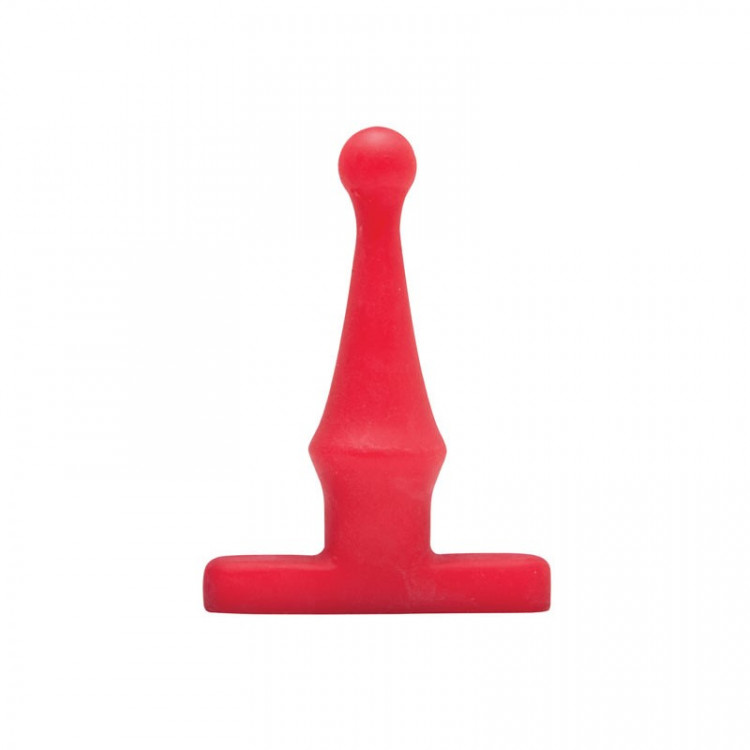 Анальная пробка Topco Sales Boom Buddies Tease My Tush, красная, 12 см 1003030 TS - Topco Sales - Анальные пробки - Купить