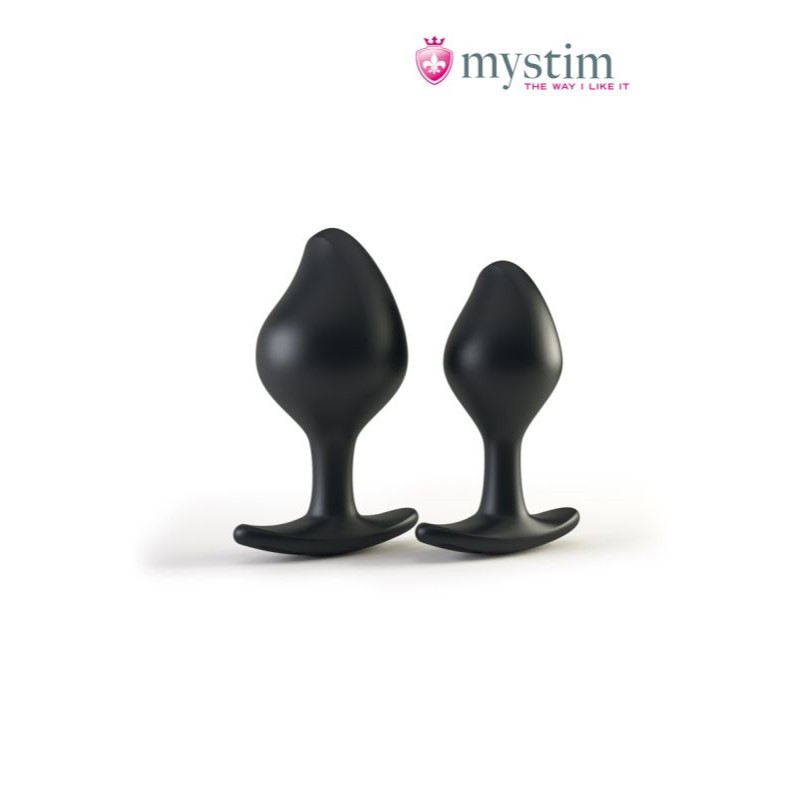 Анальная пробка Mystim Rocking Force S, черная E27170 - Mystim - Анальные - Купить