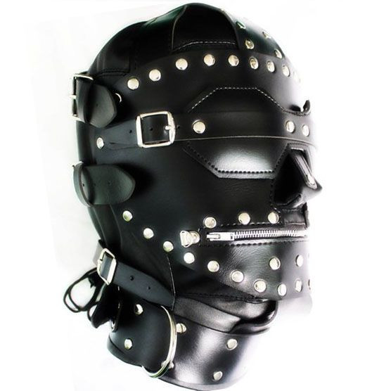Уздечка с кляпом купить со скидкой в секс шопе  Фетиш и BDSM  Шлемы, маски