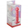 Анальная вибропробка Lola Toys Tornado BackDoor Collection с ротацией и пультом ДУ, фиолетовая 4220-04lola - Lola Toys - Анальные игрушки с римминг эффектом - Купить