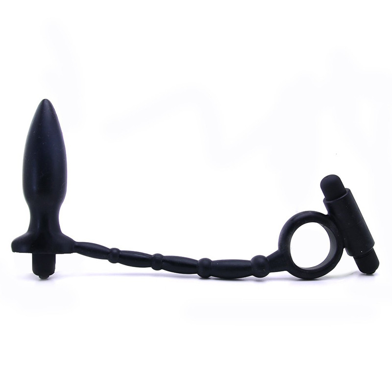 Эрекционное кольцо с анальным стимулятором PipeDream Anal Fantasy Collection Ass-Gasm, черный PD4623-23 - PipeDream - Кольца с анальной стимуляцией - Купить