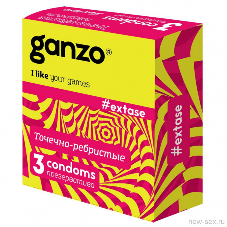 Презервативы Ganzo Ultra Thin, 3 шт 00-00000190 - Ganzo - Ультратонкие презервативы - Купить
