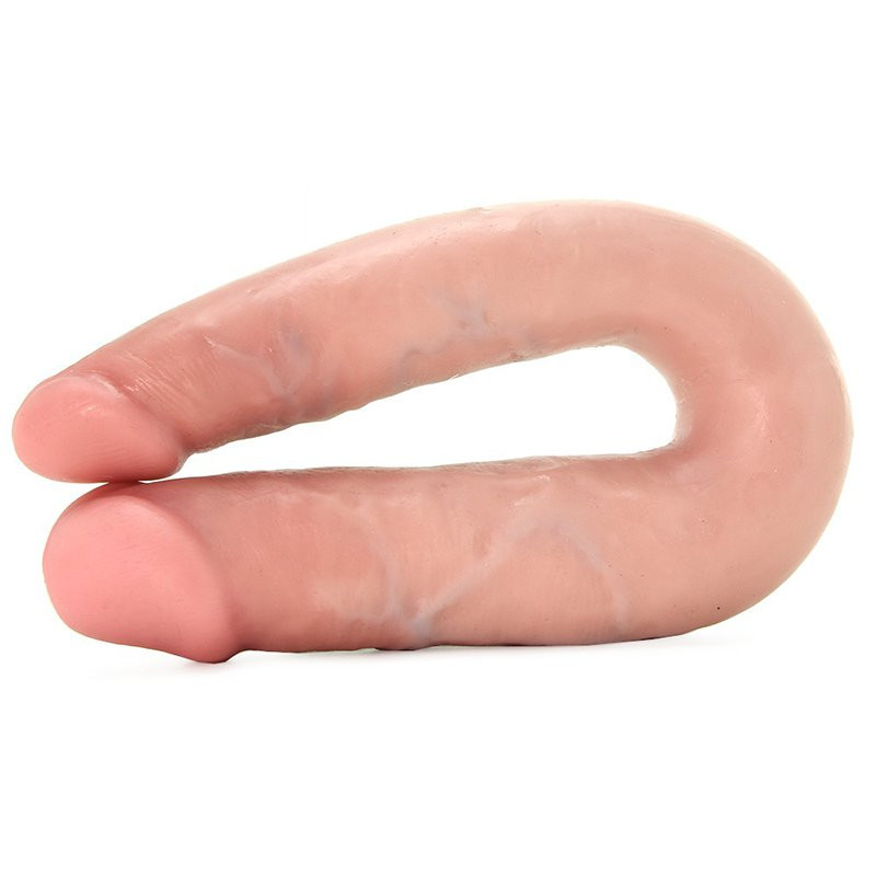 Фаллоимитатор двусторонний U-формы средний DOUBLE TROUBLE PipeDream King Cock телесный PD5514-21 - PipeDream King Cock - Двухсторонние фаллоимитаторы - Купить